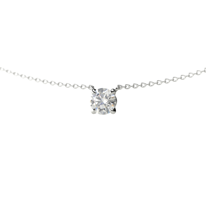 0.3 ct Diamond Studs Necklaces/0.3 carat single stone necklace