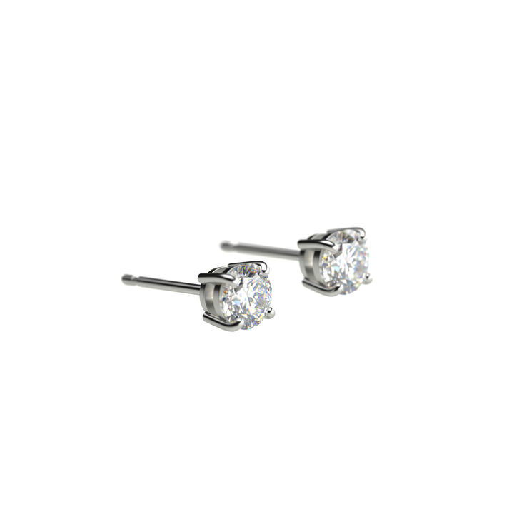 0.3ct Diamond Studs/0.3 carat single stone earrings