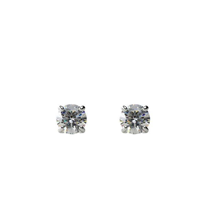 0.3ct Diamond Studs/0.3 carat single stone earrings