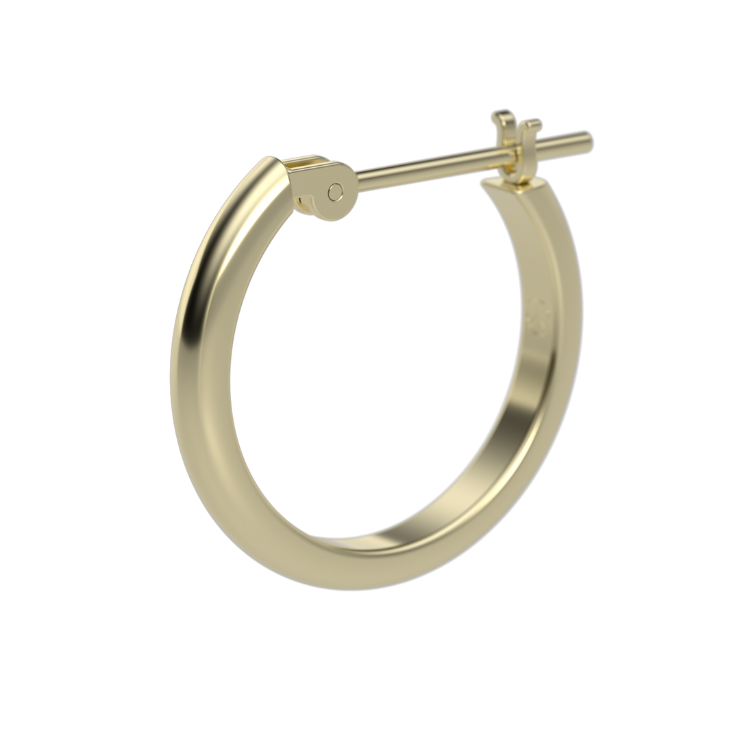 Peace Hoop Hoop Earrings (for both ears)