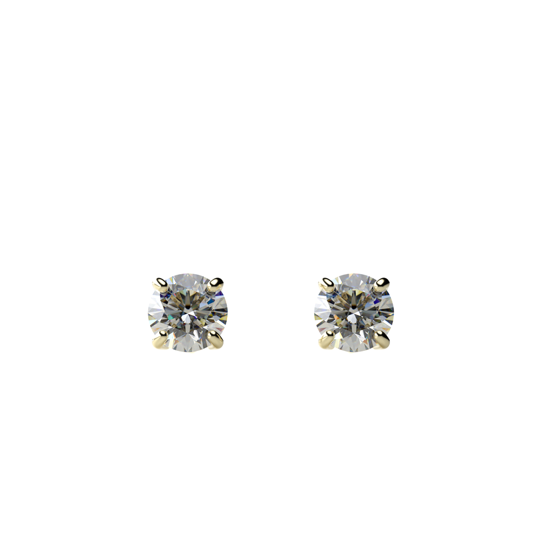0.3ct Diamond Studs/0.3 carat single stone earrings