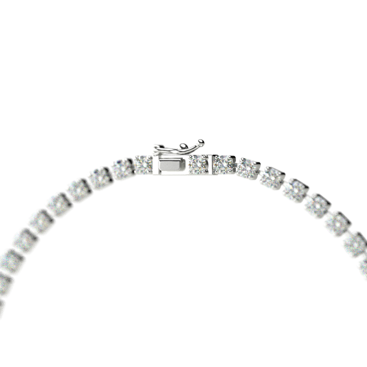 Tunnel Lights Tennis Necklace