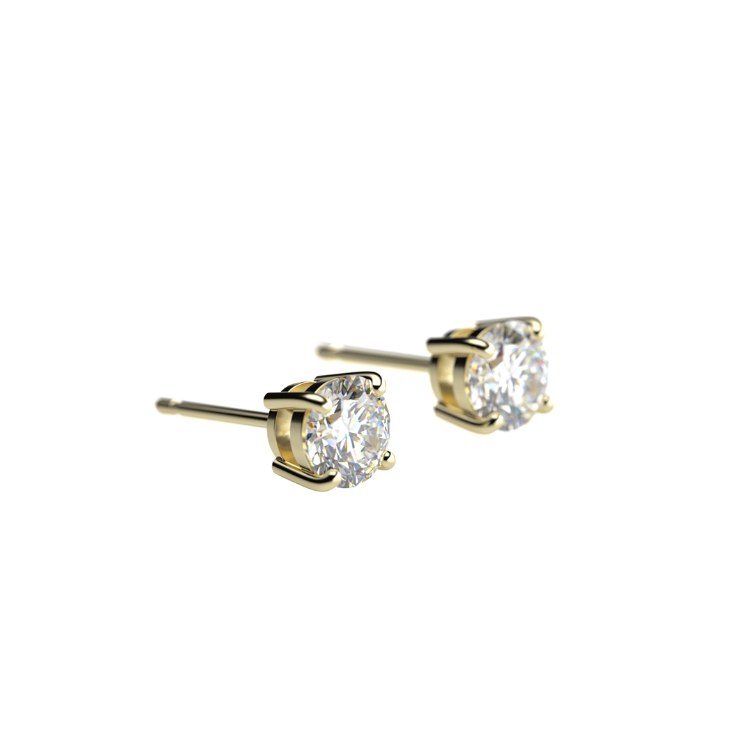 0.5ctDiamond Studs/0.5 carat single stone earrings