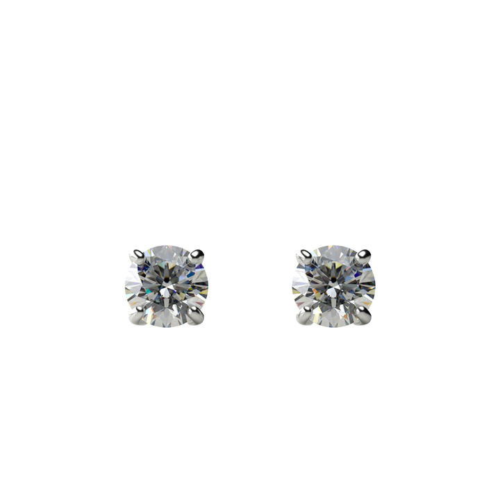 0.5ctDiamond Studs/0.5 carat single stone earrings