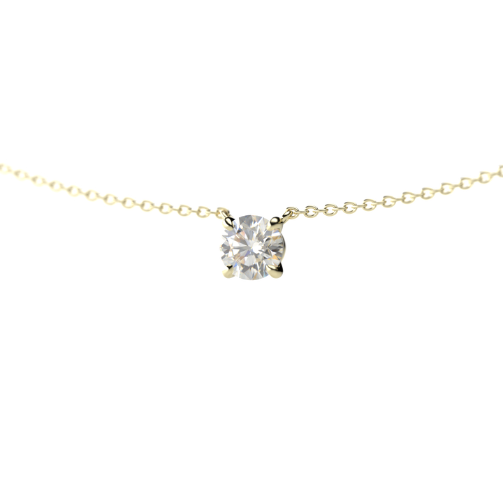 0.5ct Diamond Studs Necklaces/0.5 carat single stone necklace