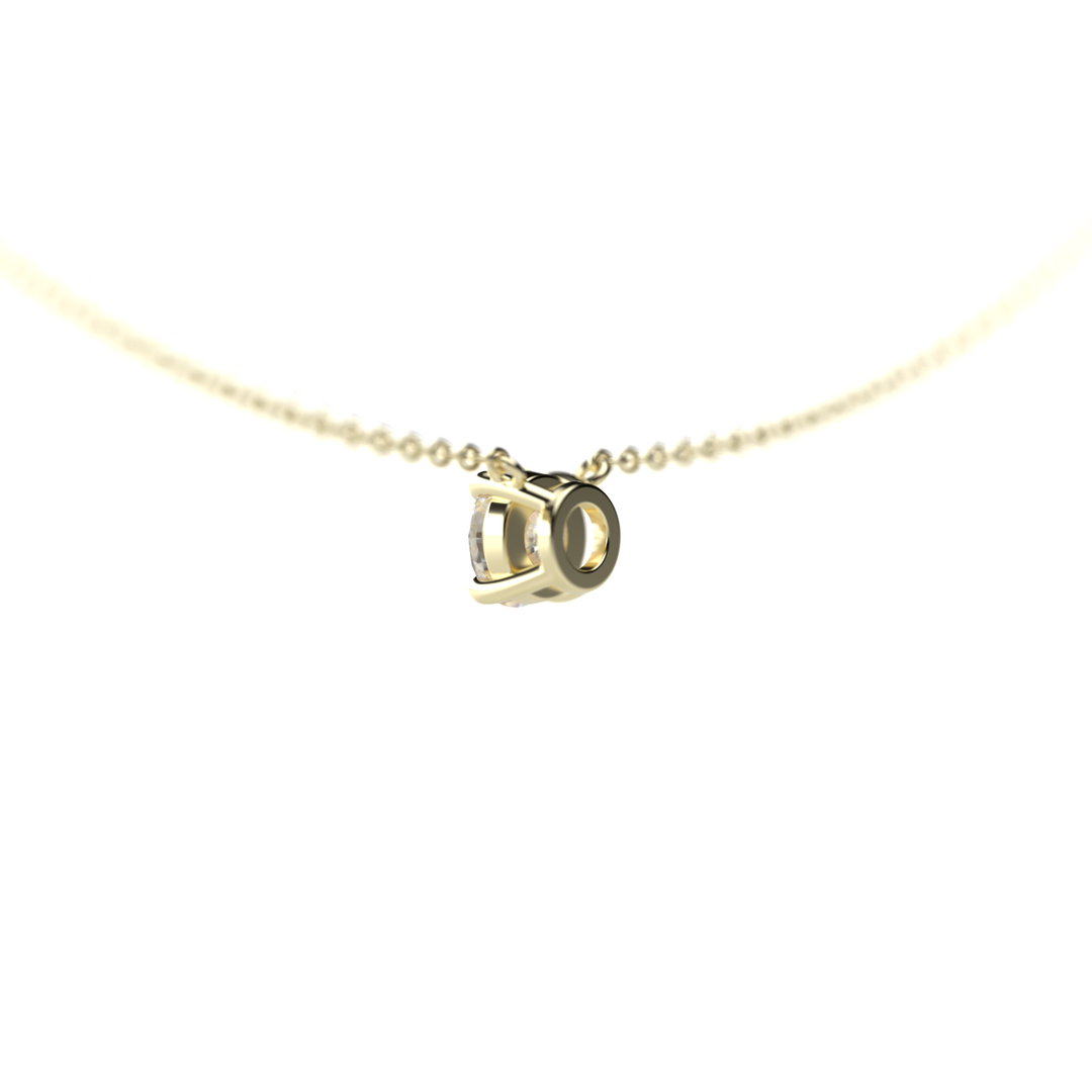 0.5ct Diamond Studs Necklaces/0.5 carat single stone necklace