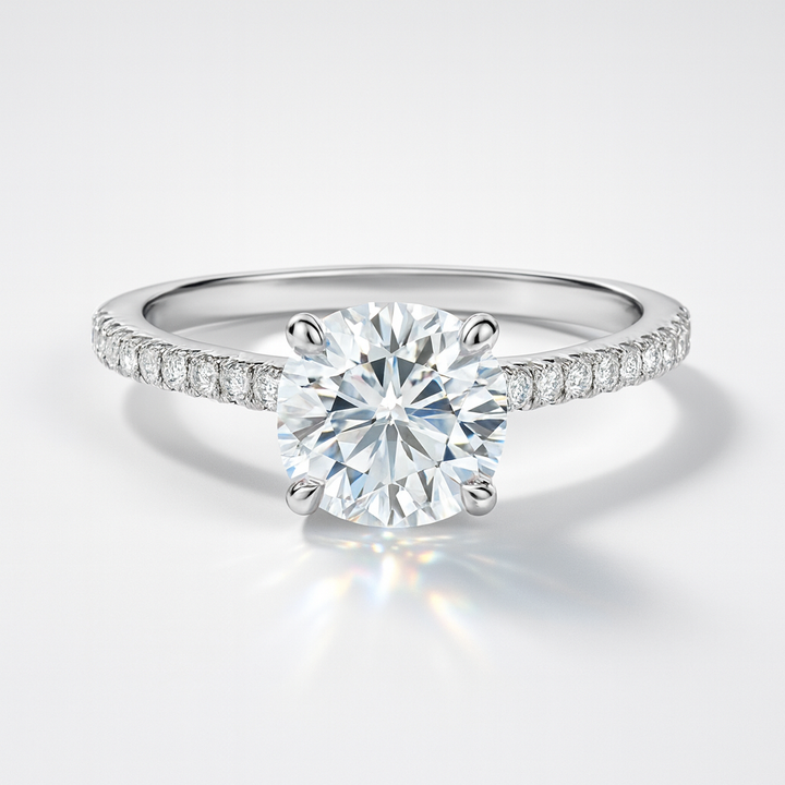 Round Solitaire Ring