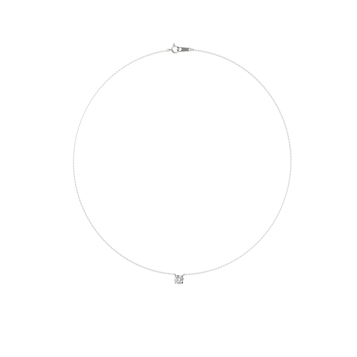 0.5ct Diamond Studs Necklaces/0.5 carat single stone necklace