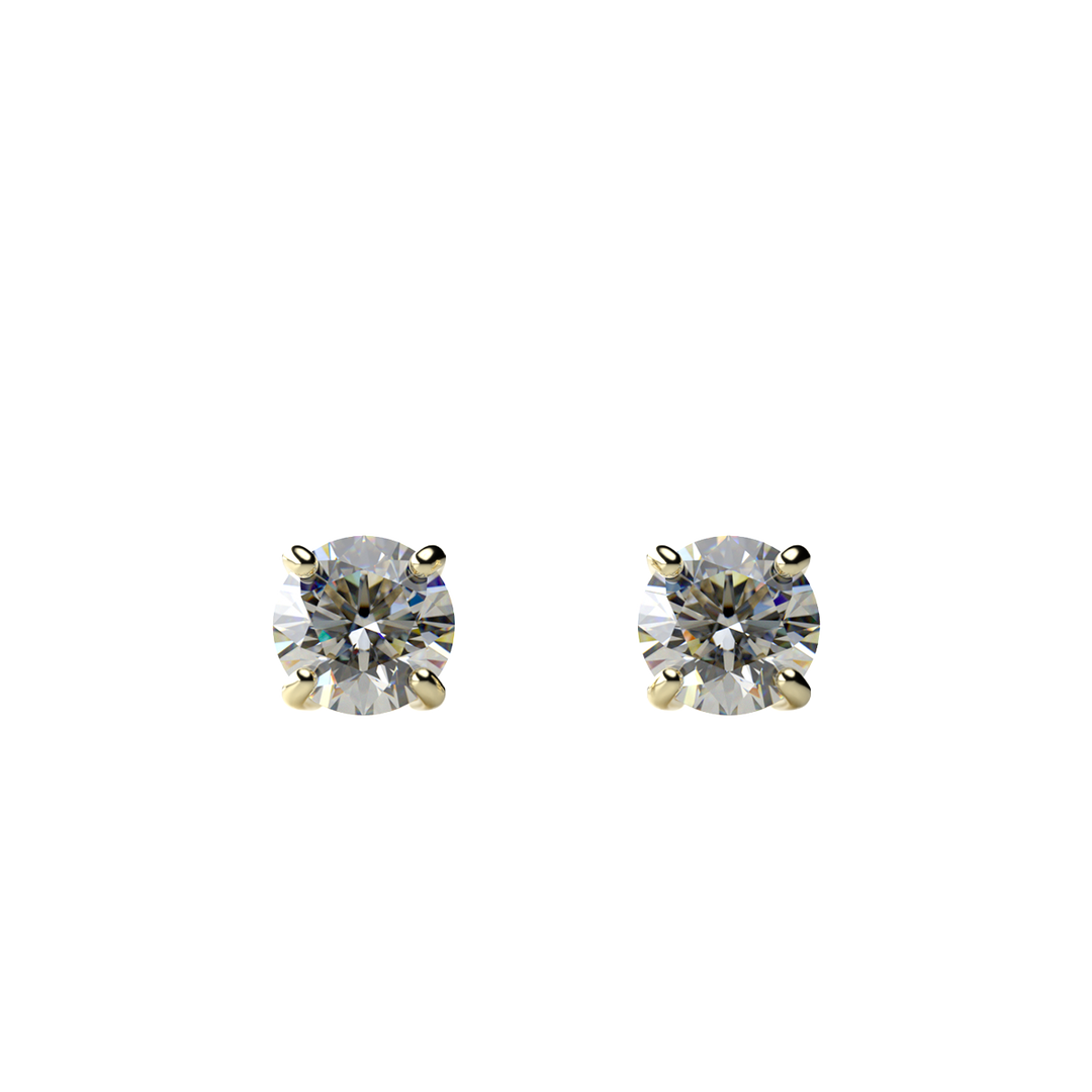 0.5ctDiamond Studs/0.5 carat single stone earrings