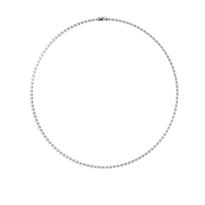 Tunnel Lights Tennis Necklace