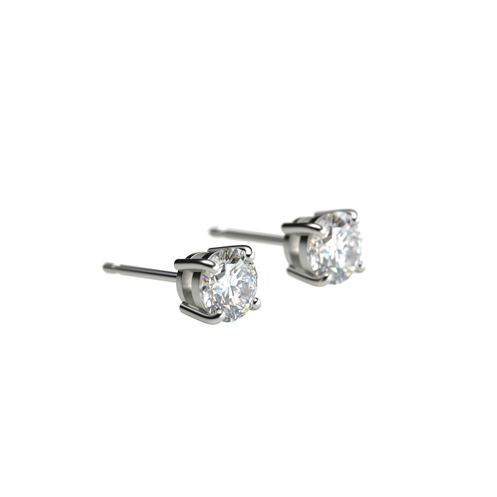 0.5ctDiamond Studs/0.5 carat single stone earrings