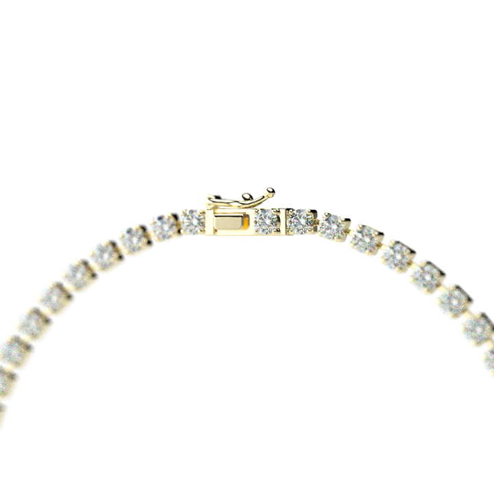 Tunnel Lights Tennis Necklace