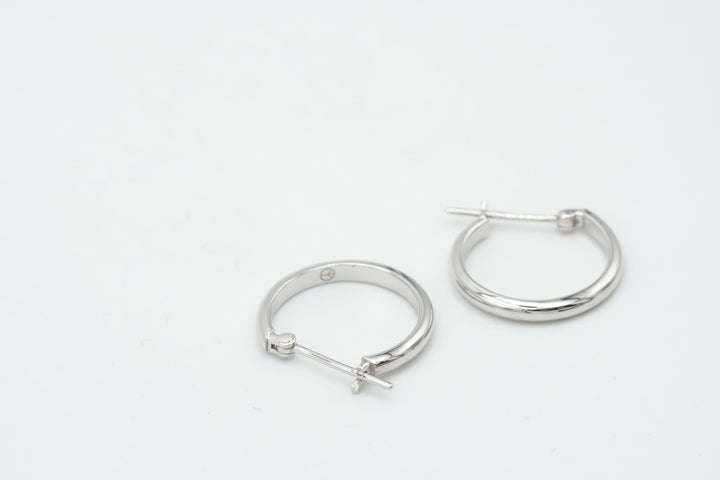 Peace Hoop Hoop Earrings (for both ears)