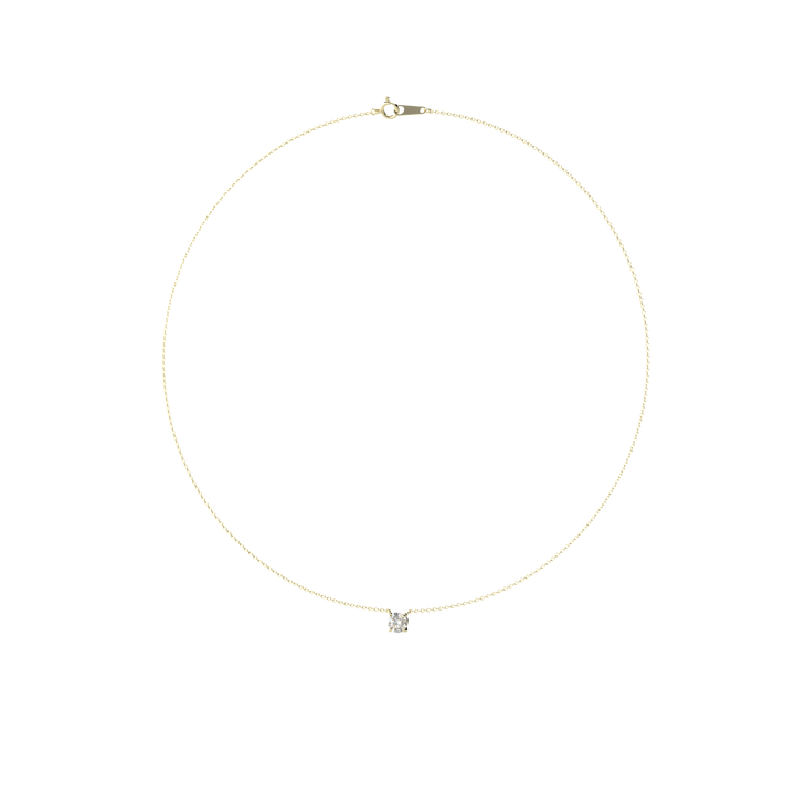0.3 ct Diamond Studs Necklaces/0.3 carat single stone necklace