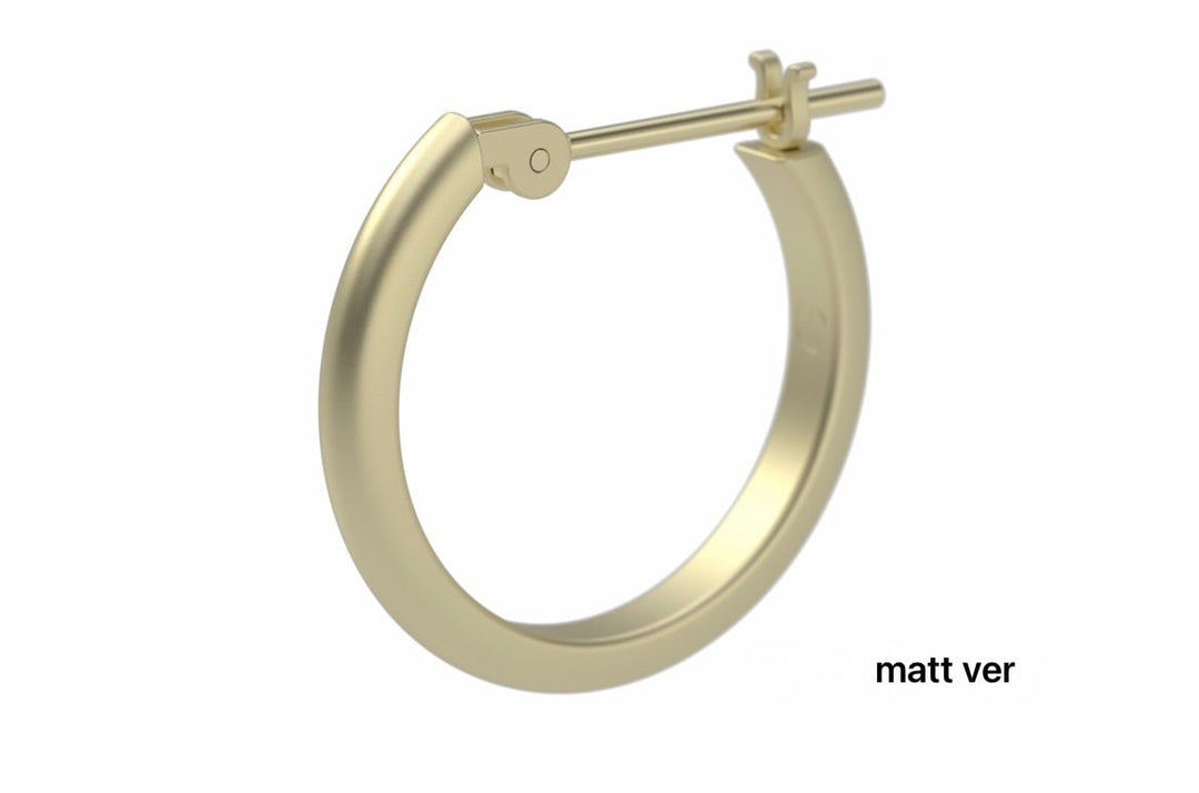 Peace Hoop Hoop Earrings (for both ears)