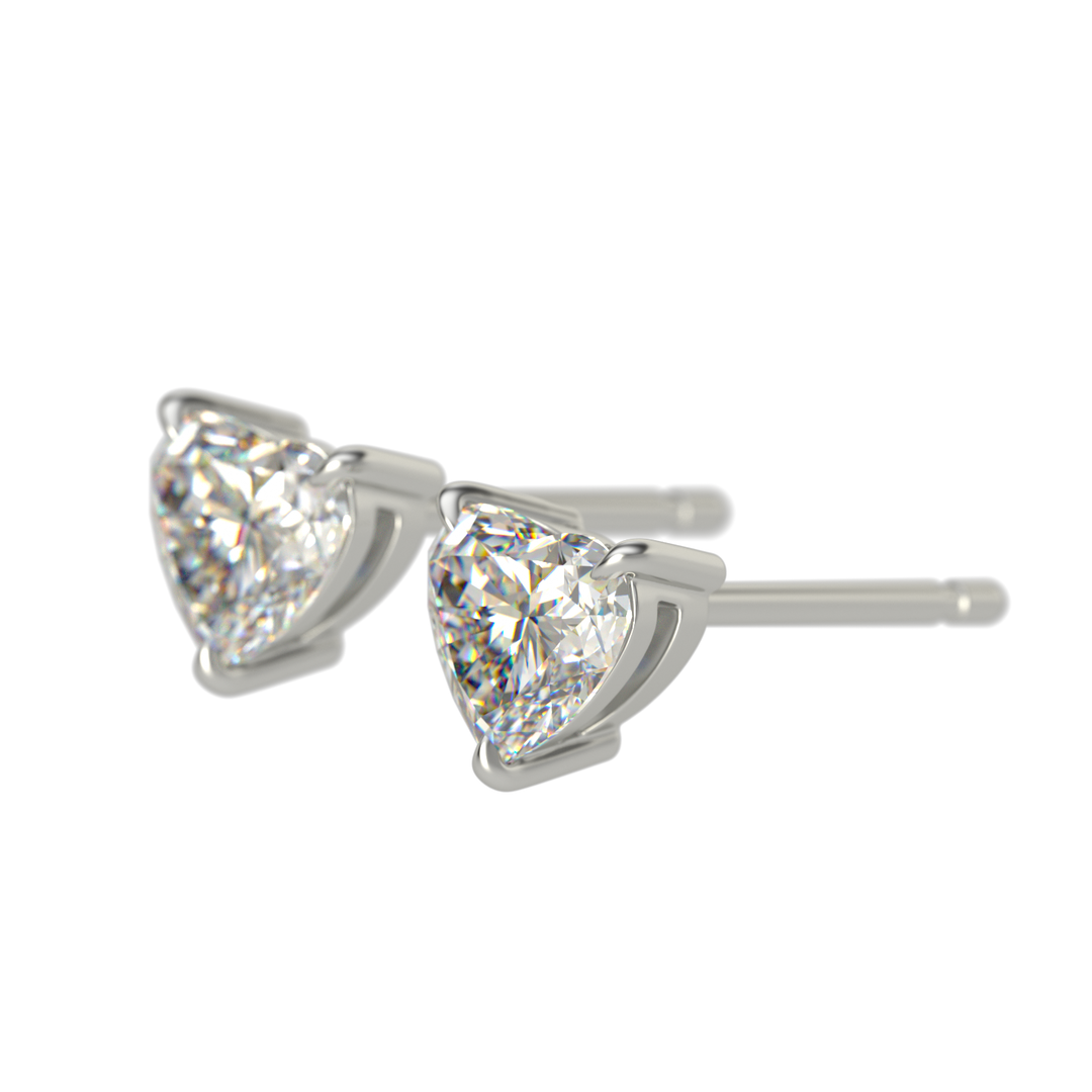 Hart Shape earrings (0.3ct/each)