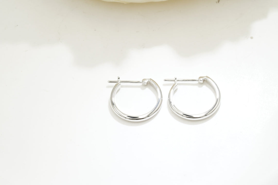 Peace Hoop Hoop Earrings (for both ears)